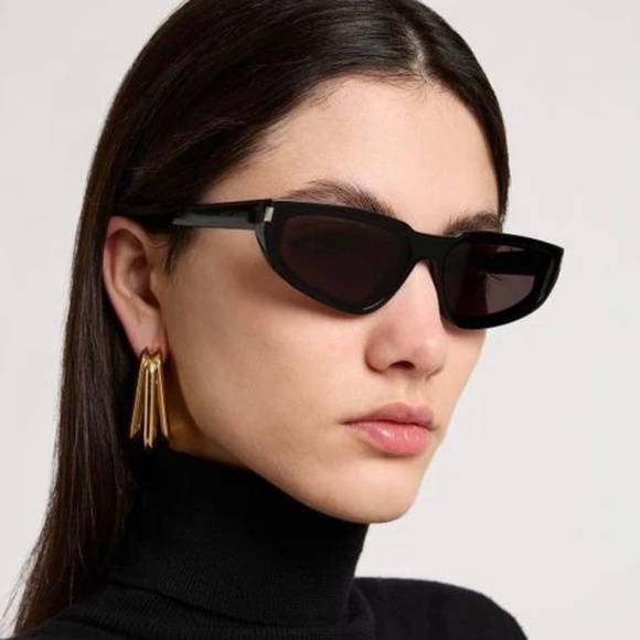 NEW SL 634 NOVA 001 SAINT LAURENT BLACK SL634 001 WOMEN SUNGLASSES SAINT LAURENT